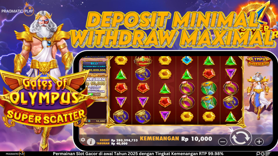 Gates of Olympus Super Scatter: Fitur Scatter Super Dahsyat!
